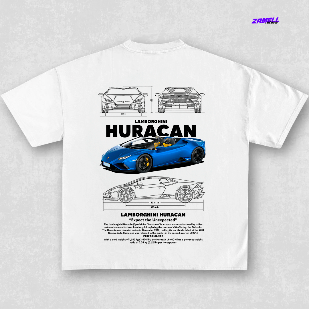 Lamborghini Huracan - t-shirt design