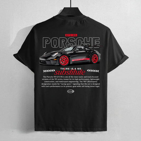 Red Porsche 911 GT3 Rs - t-shirt design