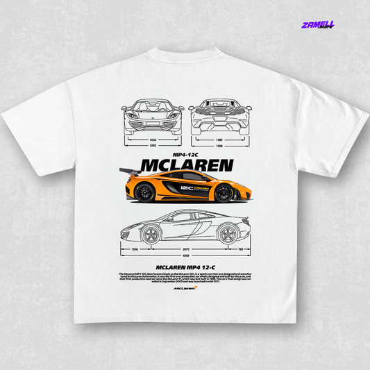 Template Mclaren MP4 12-C - t-shirt design