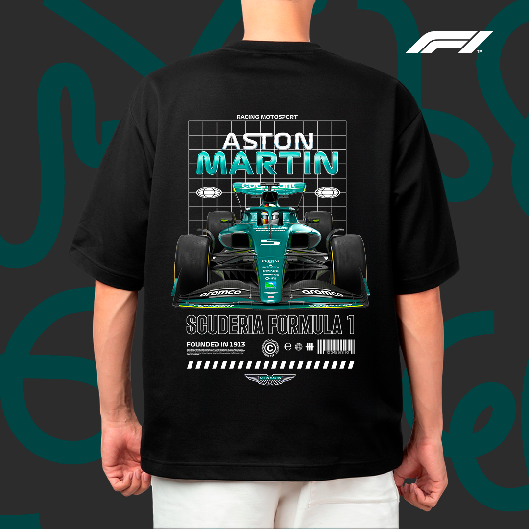 Aston Martin Scuderia - t-shirt design