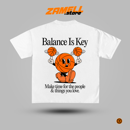 Balance is key - t-shirt design