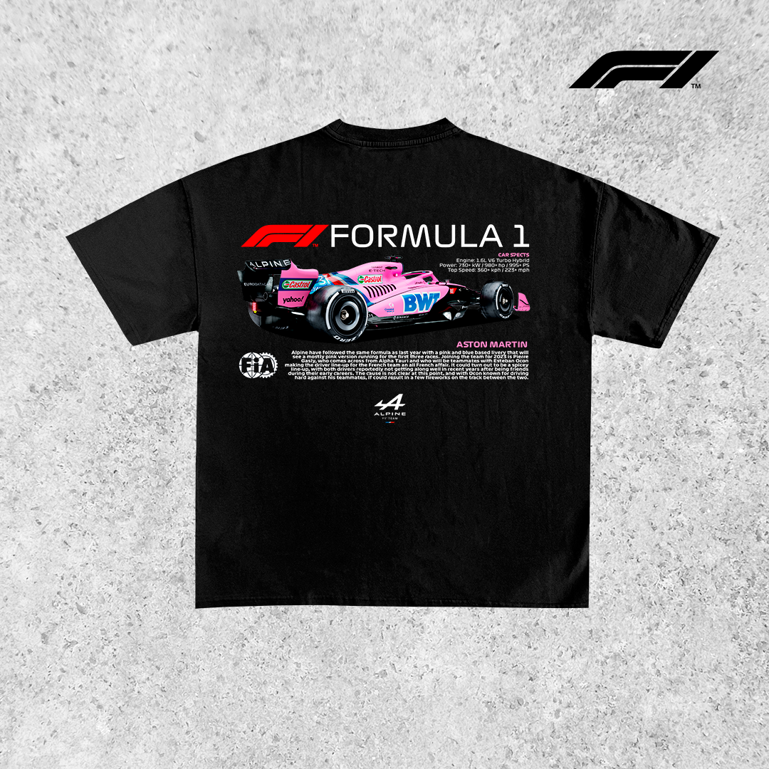 Formula 1 Alpine Scuderia - t-shirt design