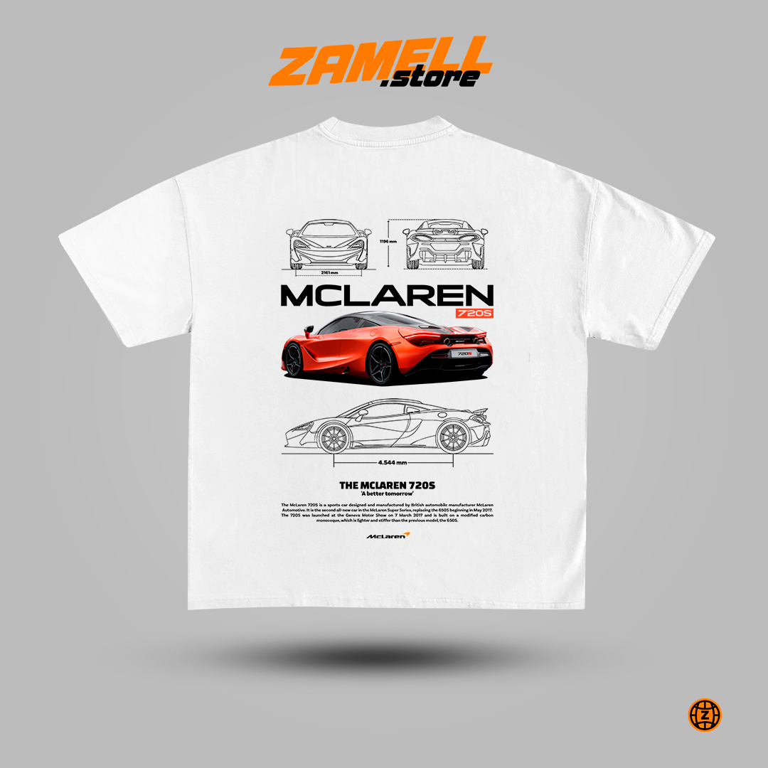 Mclaren 720s - t-shirt design