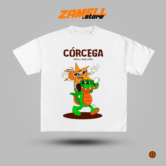 Córcega Mora x Alvaro Diaz - t-shirt design