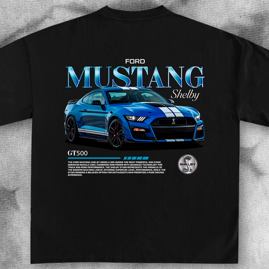 Ford Mustang Shelby - t-shirt design