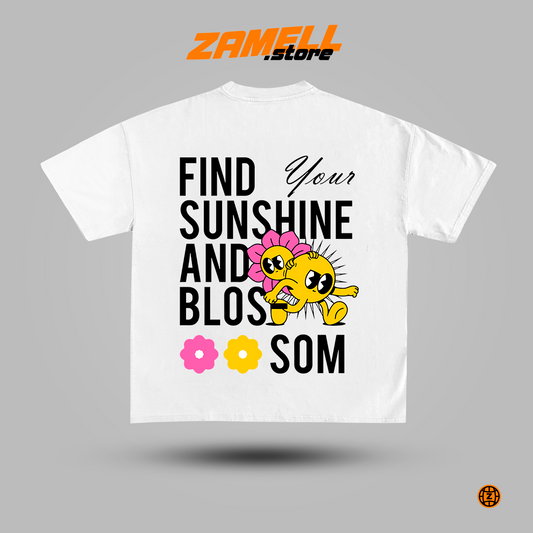 Find Sunshine and blossom - t-shirt design