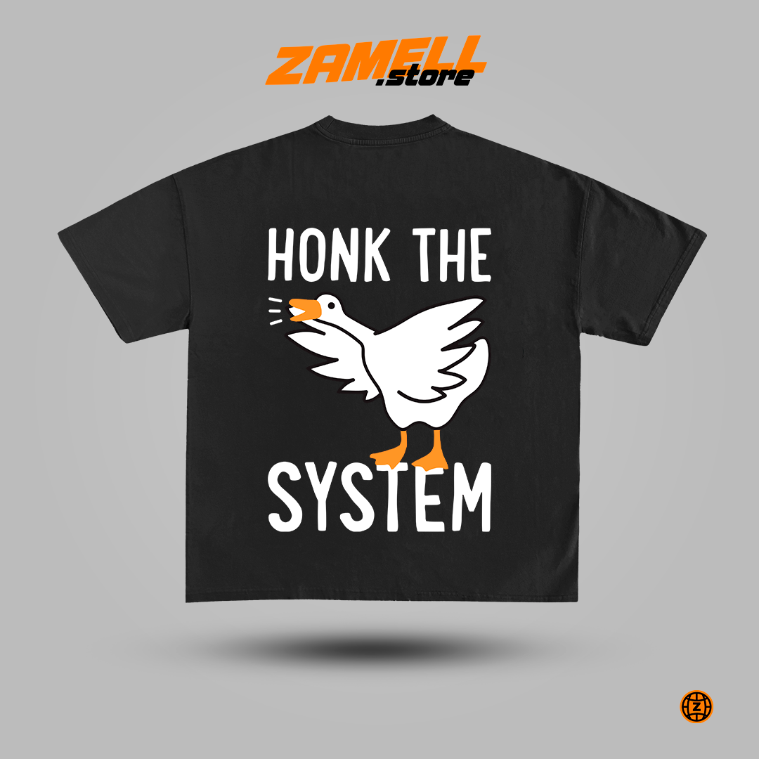 Honk The System - t-shirt design