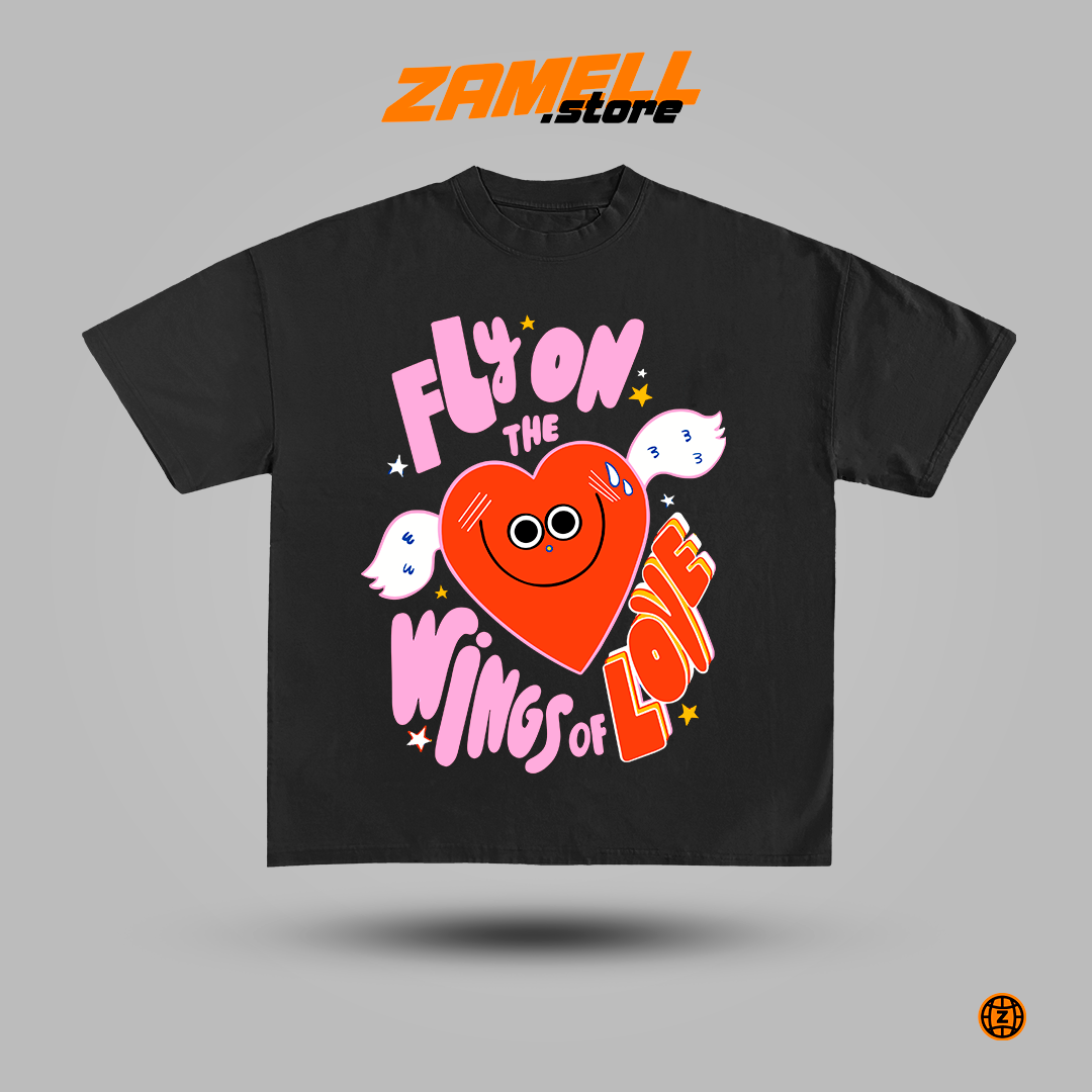 Fly on the wings - t-shirt design