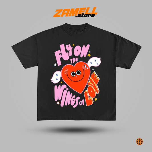 Fly on the wings - t-shirt design