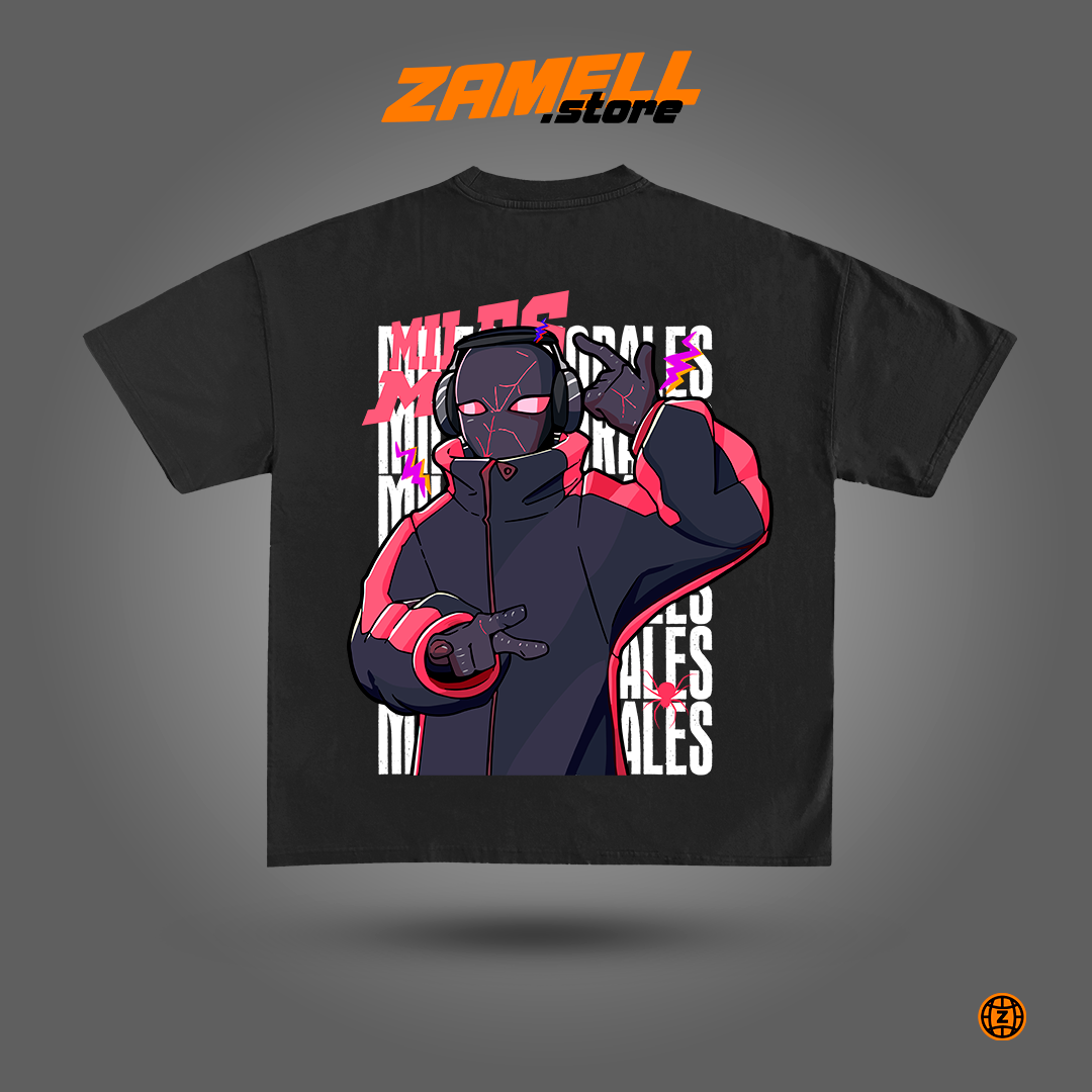 Spider-man Miles Morales - T-shirt design