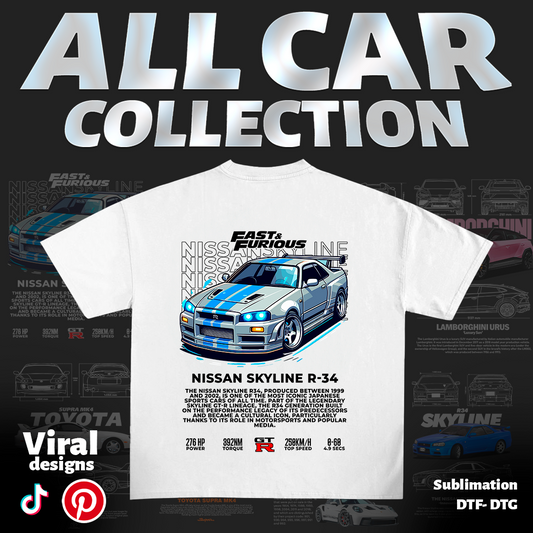 All Car Collection for printing