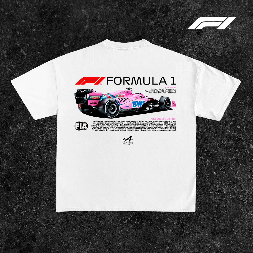 Formula 1 Alpine Scuderia - t-shirt design