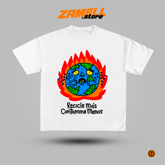 Recicle World - t-shirt design