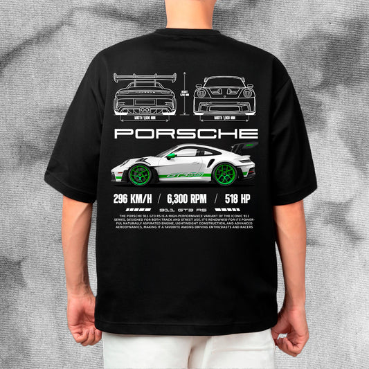 Porsche 911 GT3 Rs - t-shirt design