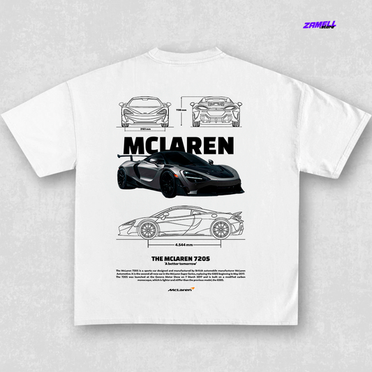 Mclaren 720s black - t-shirt design