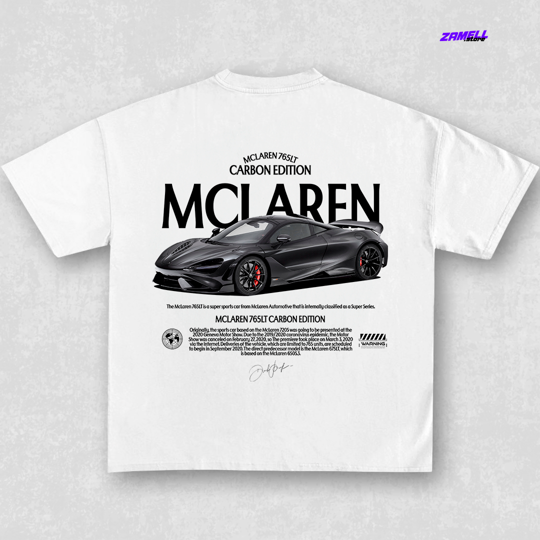 Mclaren 765LT - t-shirt design