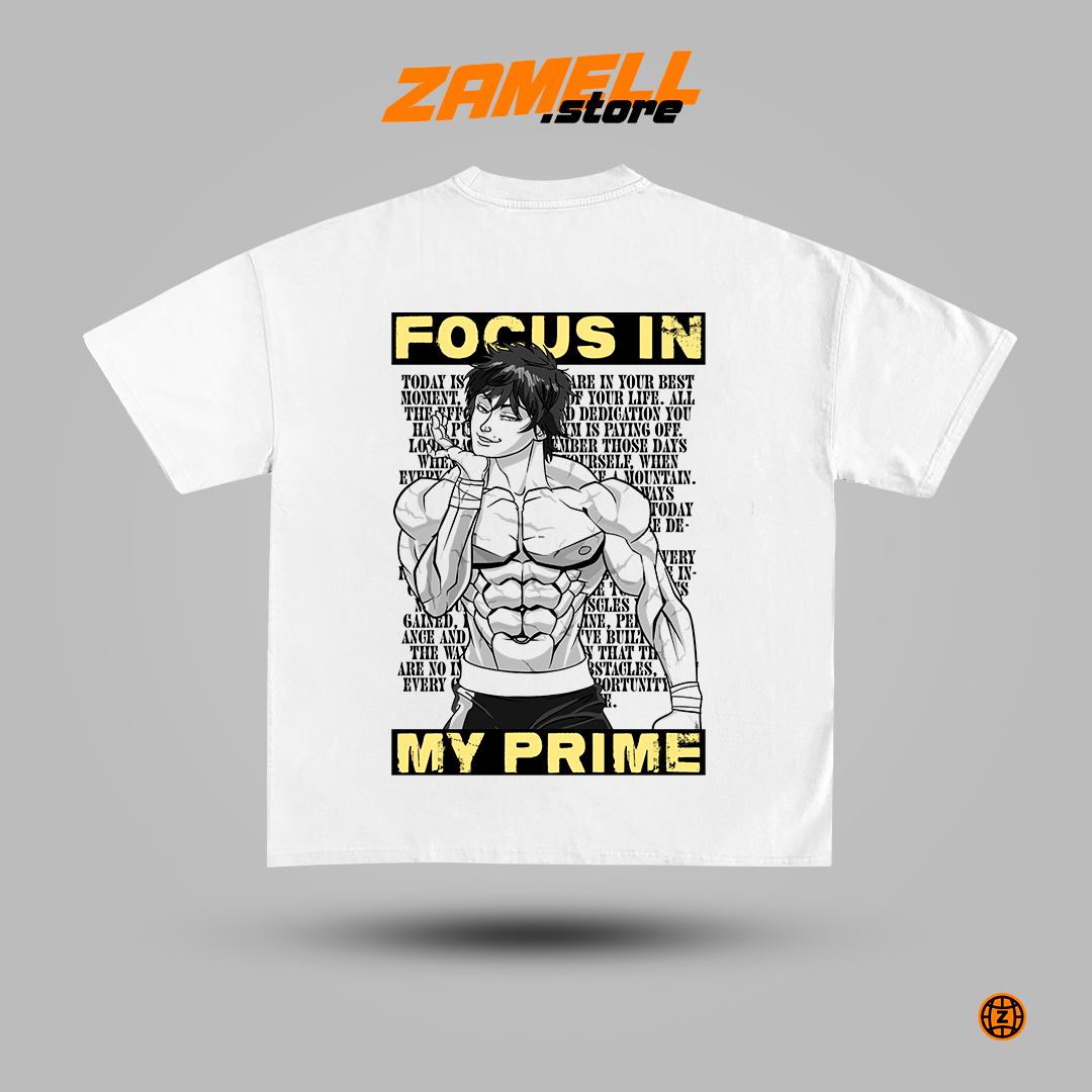 Focus in my prime - t-shirt design