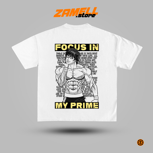 Focus in my prime - t-shirt design