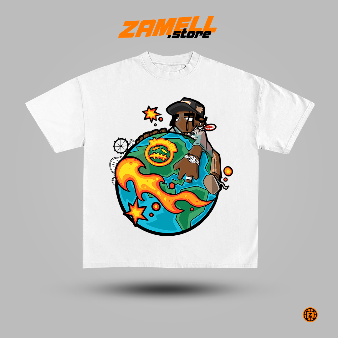 World Trap Star - t-shirt design