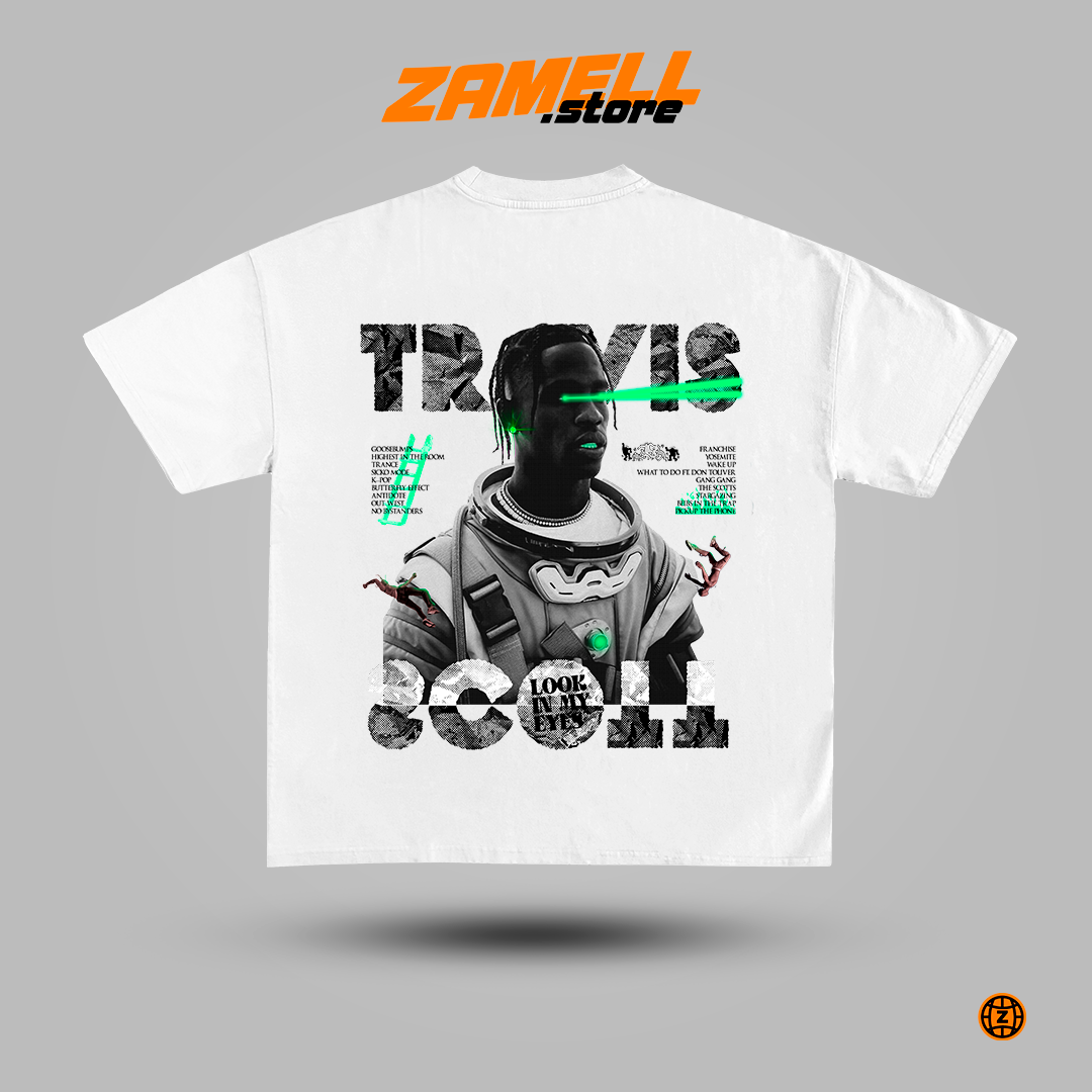 Travis Scott Playlist - t-shirt design