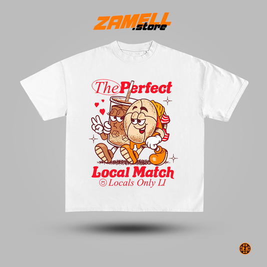 The perfect local match - t-shirt design